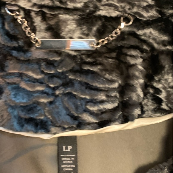 New With Tags WH | BM Dark Gray  Persian Cropped Coat-  LP - Picture 8 of 12